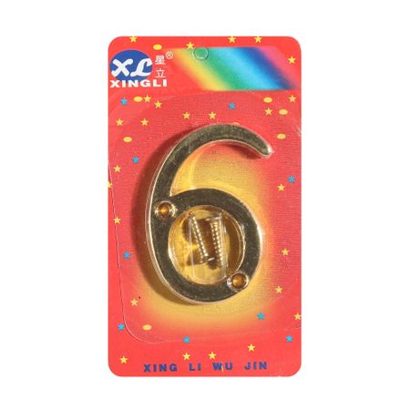 Цифра металлическая Локри №9