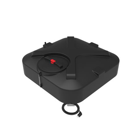 Бак для душа с подогревом 250 л Rostok с лейкой