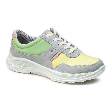 Женские кроссовки D-Jomotion, Jomos, серый, желтый, зеленый