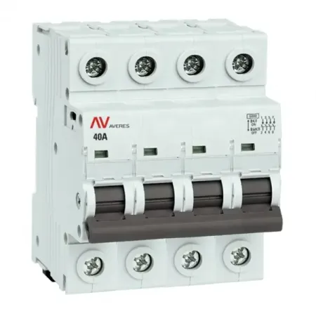 Выключатель нагрузки EKF Averes AV 4P N 40 А C40 6 кА
