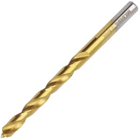 Сверло спиральное по металлу HSS-Co Hilberg CO080 8x117 мм