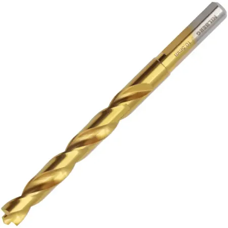 Сверло спиральное по металлу HSS-Co Hilberg CO105 10.5x133 мм