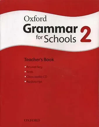 Oxford Grammar for Schools 2: Teachers Book with Audio CD