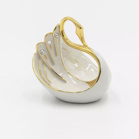 Конфетница RG Porcellane лебедь 8 см михаил леонидович хазин лебедь мирового кризиса