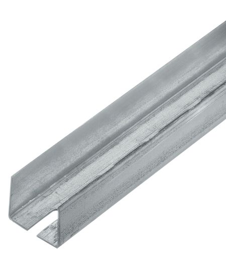 Профиль усиленный UA 50х40 мм 3 м для дверных проемов 2 мм 10 шт пластиковые подшипники 608zz для дверных роликов 8x40x10 мм