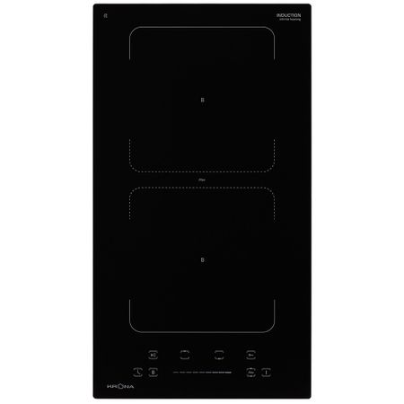 Варочная панель индукционная Krona Erde 30 BL 2BFTS 2 конфорки черная варочная панель индукционная krona genesis max 60 bl 4 конфорки