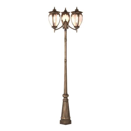 Светильник садово-парковый Elektrostandard Andromeda черное золото 2400 мм Е27 180 Вт IP44 (a028000) электродвигатель minebea matsushita mmi 6s2r1kc 12в 2400 об мин