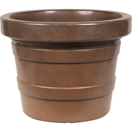 Горшок-кашпо цветочный La Tourelle ø55 v50 л пластик коричневый швабра mr brush decora 27х4 5см 120см пластик металл