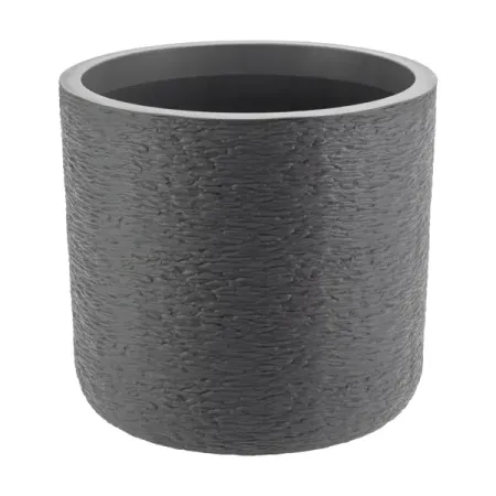 Кашпо для цветов Idea Сланец ø28 см v9.5 л пластик серый