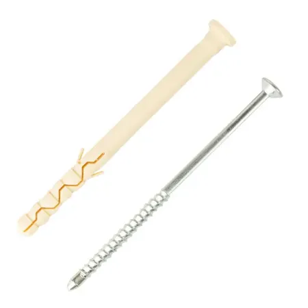 Дюбель-гвоздь цилиндрический нейлон 8x100 мм 4 шт. wurkkos   для фонарика нейлон s m l