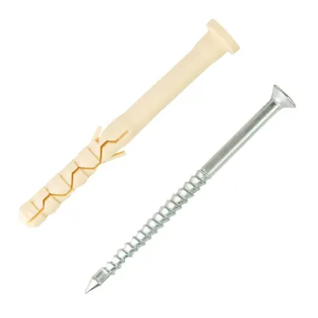 Дюбель-гвоздь цилиндрический нейлон 8x80 мм 10 шт. wurkkos   для фонарика нейлон s m l