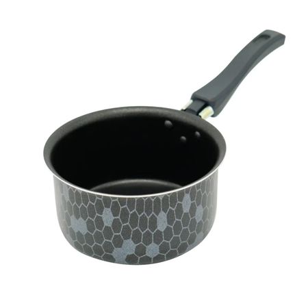 Ковш Dariis Соты алюминиевый с антипригарным покрытием, без крышки 16 см, 1,1 л