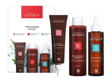 Sim Sensitive System 4 Набор Укрепление и рост Стандартный