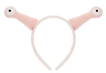 Ободок Глазки Улитка (розовый) (текстиль) (12-03677-OB7) (Lafilaf)