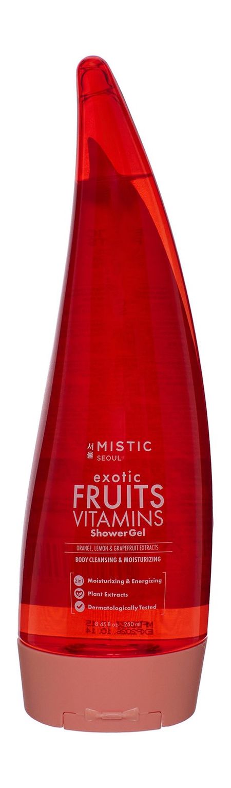 Mistic Exotic Fruits Vitamins Shower Gel фолиевая кислота таблетки 5мг 20шт