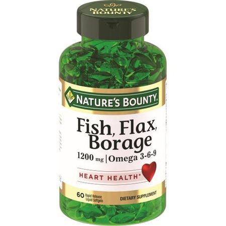 НЭЙЧЕС БАУНТИ (NATURE`S BOUNTY) ОМЕГА-3-6-9 капс. №60