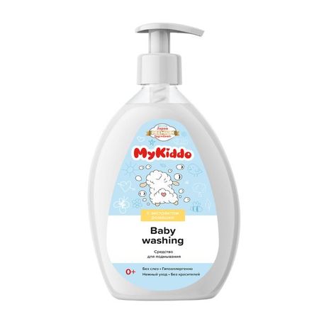 MYKIDDO СРЕДСТВО ДЛЯ ПОДМЫВАНИЯ ДЕТСКОЕ 300 мл экстр.ромашки/календула/лаванда