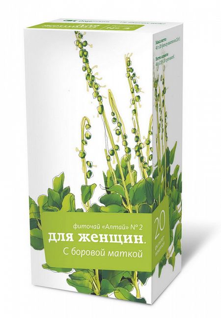 ФИТОЧАЙ АЛТАЙ №2 для женщин с боровой маткой ф/п №20