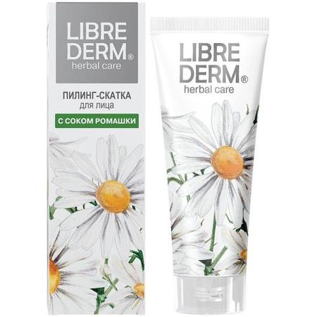 ЛИБРИДЕРМ ПИЛИНГ-СКАТКА ДЛЯ ЛИЦА 75 мл с соком ромашки