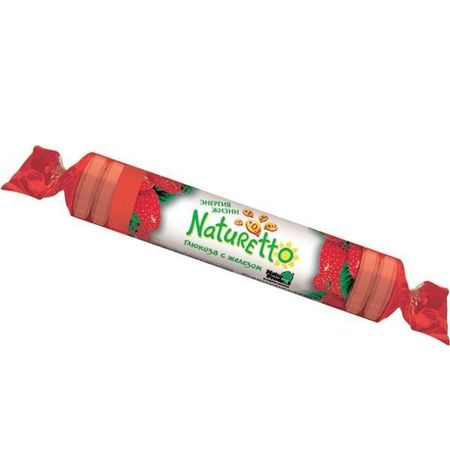 НАТУРЕТТО С ВИТАМИНОМ С табл. жеват. клубника 39 гр