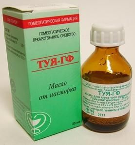 ТУЯ ГФ гомеопат. масло наруж. фл. 25 мл
