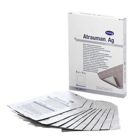ПОВЯЗКА МАЗЕВАЯ ХАРТМАНН АТРАУМАН Ag 5см х 5см №10