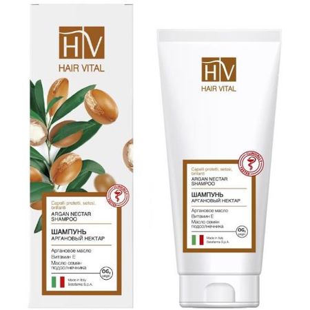 ХАИР ВИТАЛ ШАМПУНЬ 200 мл аргановый нектар