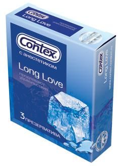 ПРЕЗЕРВАТИВЫ КОНТЕКС LONG LOVE пролонгирующие №3