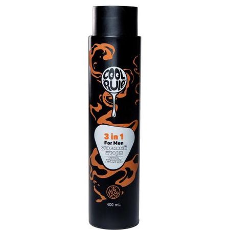 COOL RULE (КУЛ РУЛ) ШАМПУНЬ-КОНДИЦИОНЕР-ГЕЛЬ ДЛЯ ДУША 400 мл огненный шторм