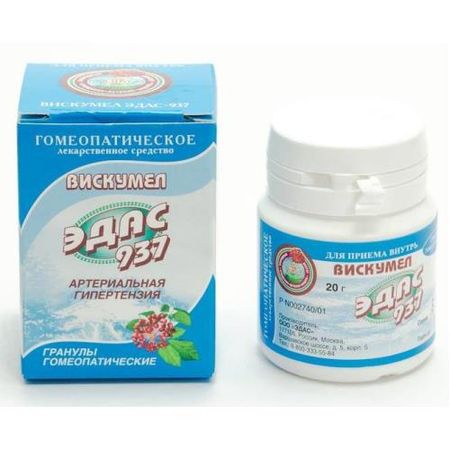 ЭДАС-937 (ВИСКУМЕЛ) гранулы гомеопатич. 20 гр