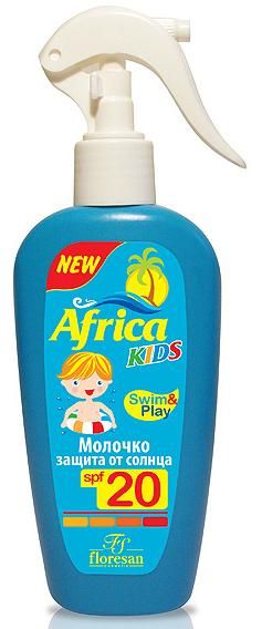 ФЛОРЕСАН АФРИКА КИДС МОЛОЧКО СОЛНЦЕЗАЩИТН. ДЛЯ ДЕТЕЙ 200 мл SPF20 защита от солнца (ф-407)