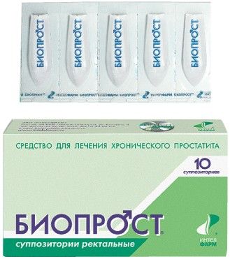 БИОПРОСТ супп. рект. №10