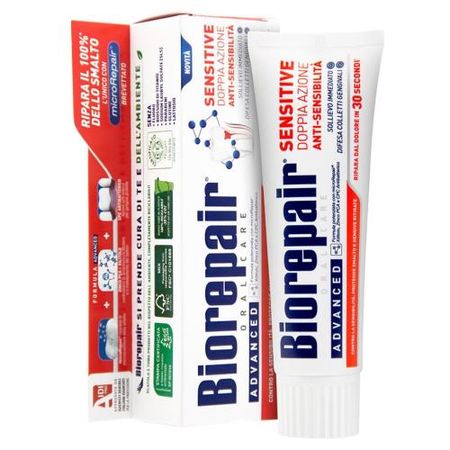 БИОРЕПЕЕР ЗУБНАЯ ПАСТА 75 мл сенситив двойное действие