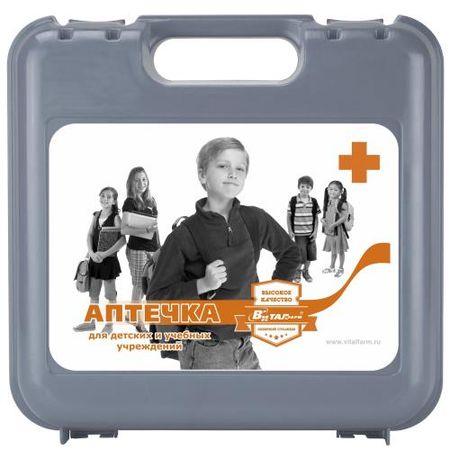 АПТЕЧКА ДЛЯ ДЕТСКИХ И УЧЕБНЫХ УЧРЕЖДЕНИЙ ВИТАЛФАРМ арт.54214