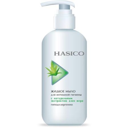 ХАСИКО (HASICO) МЫЛО ДЛЯ ИНТИМНОЙ ГИГИЕНЫ 250 мл алоэ вера