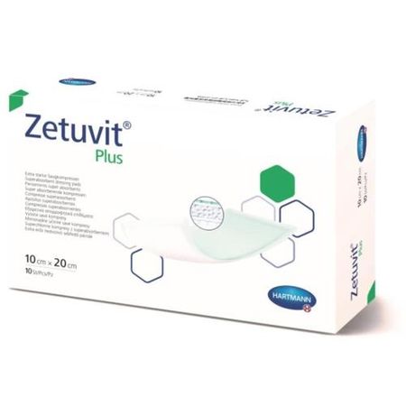 ПОВЯЗКА СОРБЦИОННАЯ ХАРТМАНН ЦЕТУВИТ ПЛЮС 10см х 20см №10