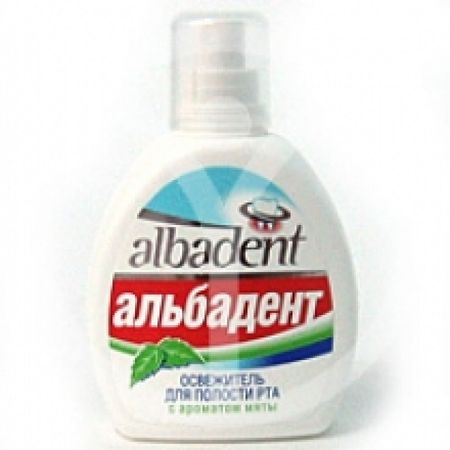 АЛЬБАДЕНТ ОСВЕЖИТЕЛЬ ДЛЯ ПОЛОСТИ РТА 35 мл мята