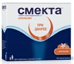 СМЕКТА апельсин пор. д/приг. сусп. пак. 3 гр №20