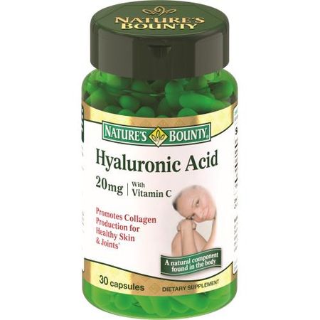 НЭЙЧЕС БАУНТИ (NATURE`S BOUNTY) ГИАЛУРОНОВАЯ КИСЛОТА капс. 20 мг №30