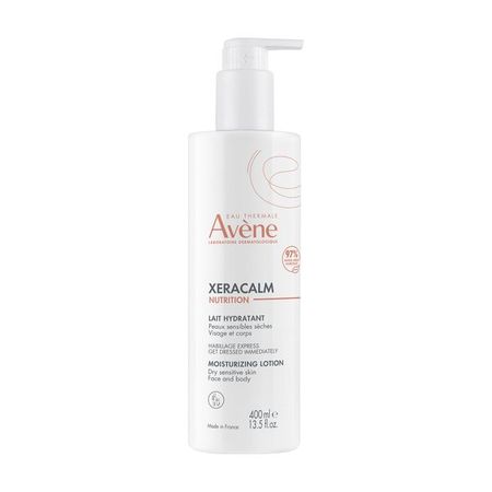 АВЕН (AVENE) XERACALM NUTRITION МОЛОЧКО ДЛЯ ЛИЦА И ТЕЛА 400 мл для сухой и чувствит. кожи