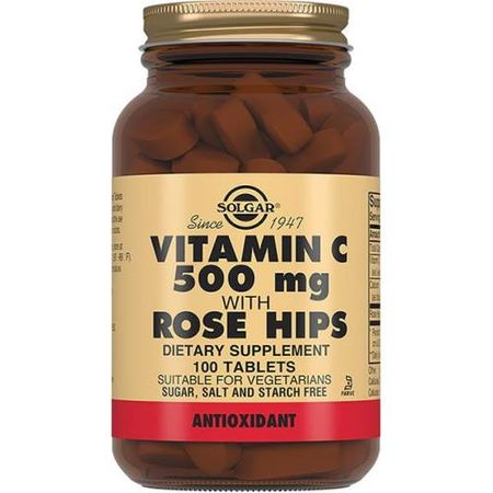 СОЛГАР ВИТАМИН С И ШИПОВНИК табл. №100