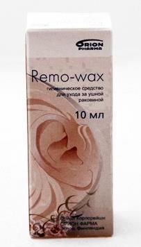 РЕМО-ВАКС капли ушные фл. 10 мл