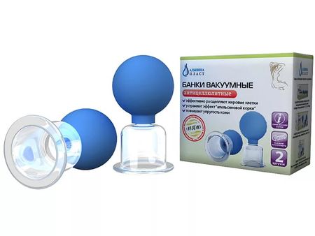 БАНКИ ВАКУУМНЫЕ АНТИЦЕЛЛЮЛИТН. АЛЬПИНА ПЛАСТ №2