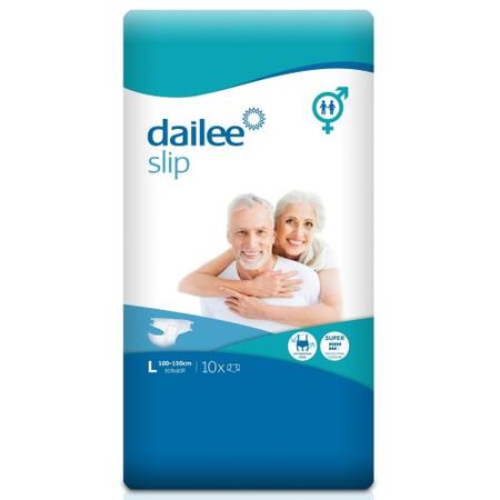 ДЕЙЛИ (DAILEE) ПОДГУЗНИКИ ДЛЯ ВЗРОСЛЫХ SUPER L №10