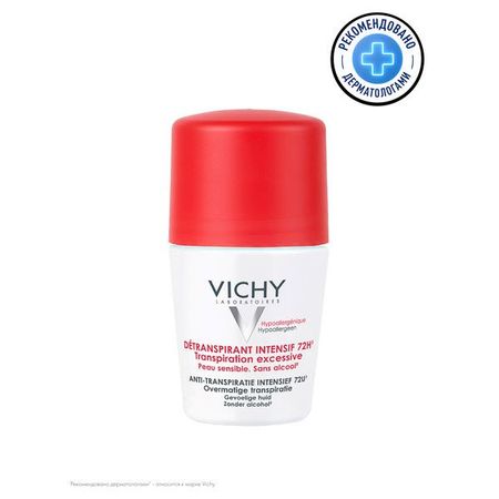 ВИШИ (VICHY) 72 часа ДЕЗОДОРАНТ РОЛИК 50 мл антистресс