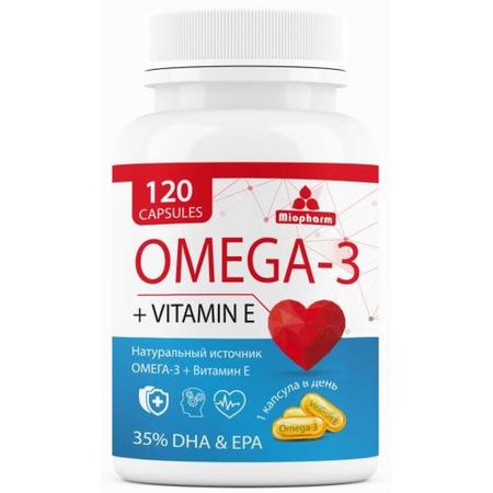 ОМЕГА-3 МИОФАРМ капс. №120 александр романович беляев человек амфибия школьная библиотека беляев а омега