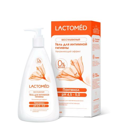 ЛАКТОМЕД ГЕЛЬ ДЛЯ ИНТИМНОЙ ГИГИЕНЫ 200 мл увлажняющий эффект