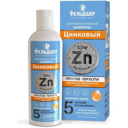 ФЕЛЬДШЕР ЦИНК шампунь 180 мл