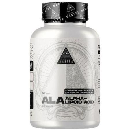 MANTRA АЛЬФА-ЛИПОЕВАЯ КИСЛОТА капс. №90