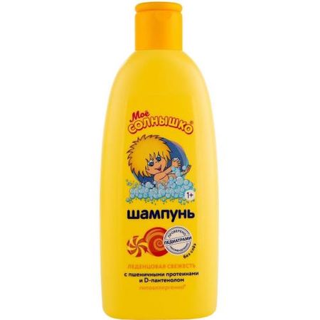 МОЕ СОЛНЫШКО ШАМПУНЬ ДЕТСКИЙ 400 мл леденцовая свежесть